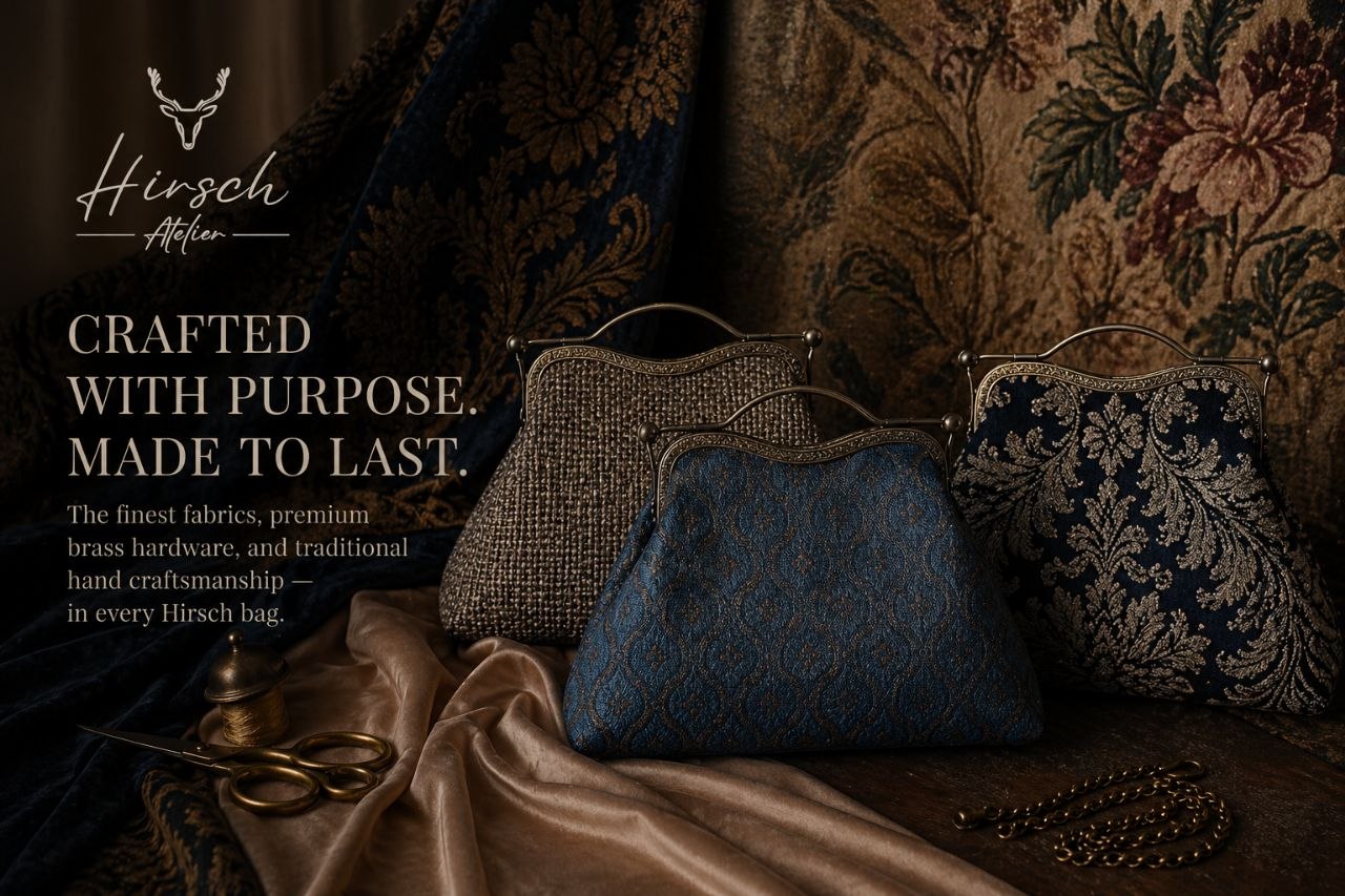 Craftsmanship and Materials: Why Hirsch Bags Are Made From the World’s Finest Fabrics
